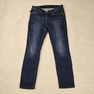 ROCK REPUBLIC Jeans Women's Size 6 Kashmiere Crop Skinny Ankle Blue Distressed